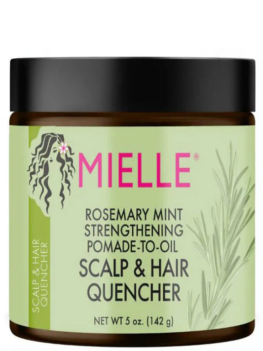 MIELLE Rosemary Mint Strengthening Pomade-To-Oil Scalp & Hair Quencher (5oz)